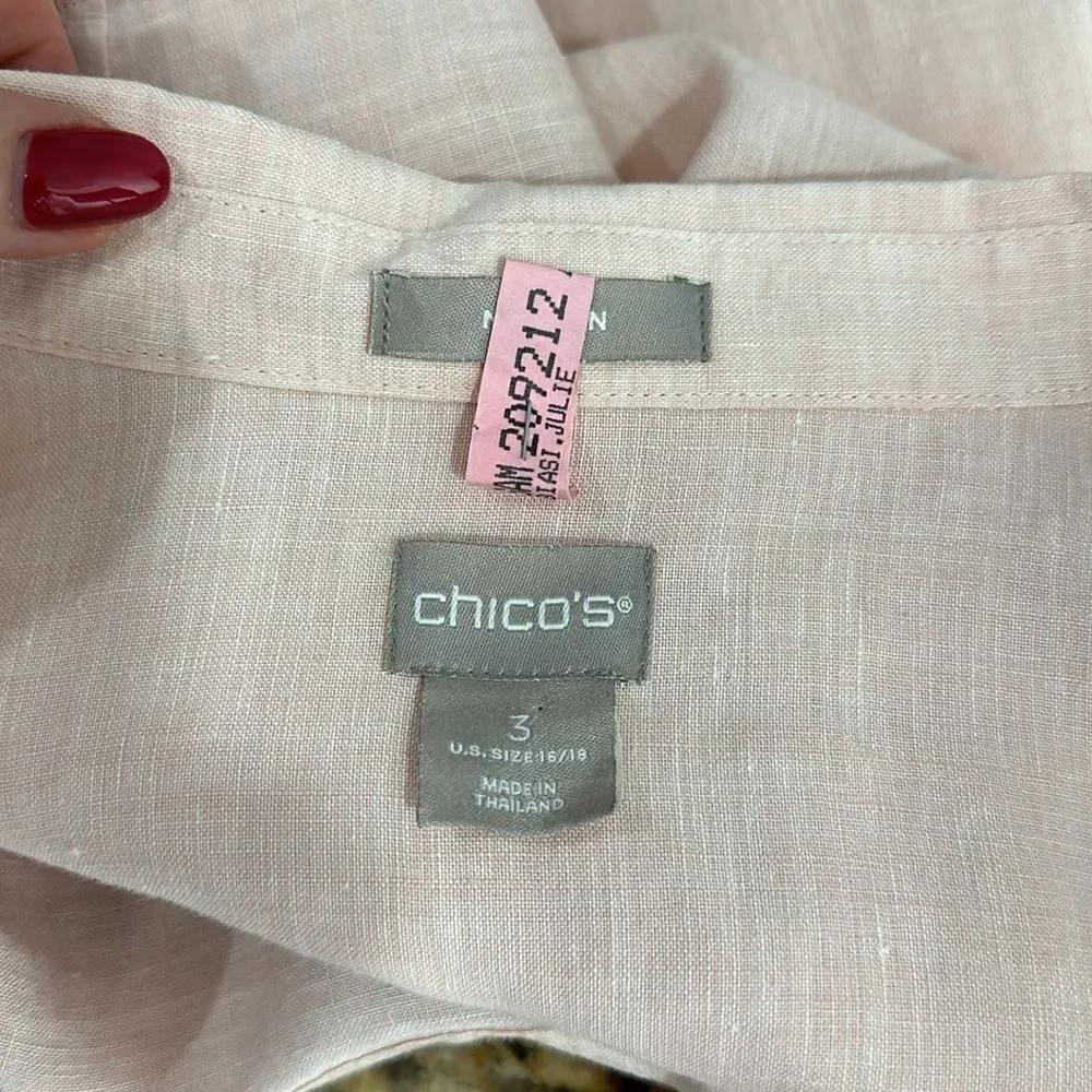 Chicos long sleeves